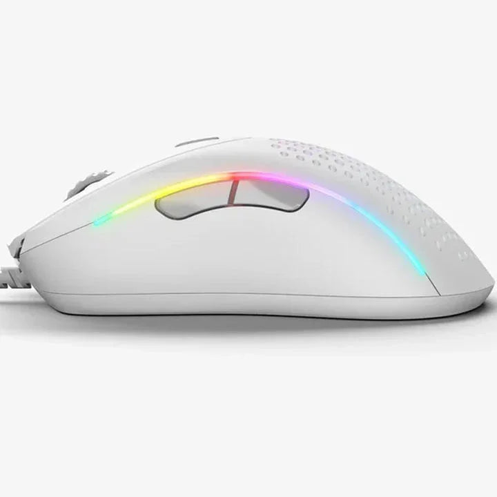 Glorious Model DV2 Wired RGB Gaming Mouse - Matte White - Tashqila Glorious Model DV2 Wired RGB Gaming Mouse - Matte White - Tashqila